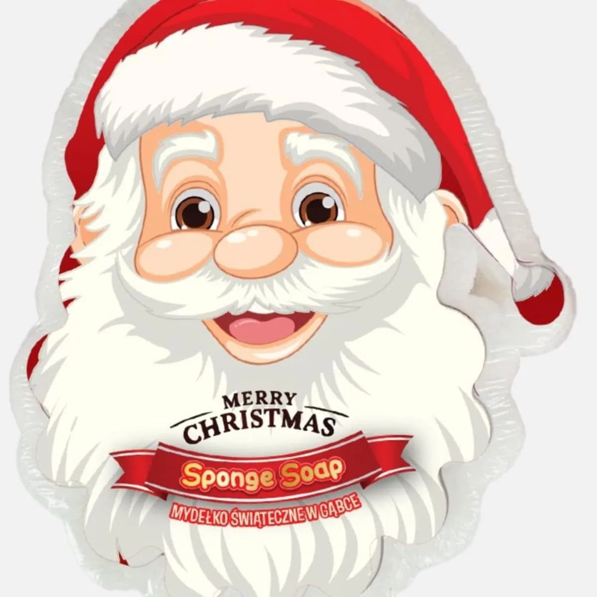 Mydło gąbka świąteczny Mikołaj Sponge Soap
