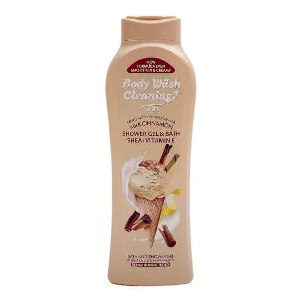 Żel pod prysznic Milk & Cinnamon Shea Vitamin E 500ml