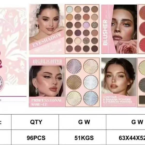 Zestaw Kosmetyki Makijażu do Twarz