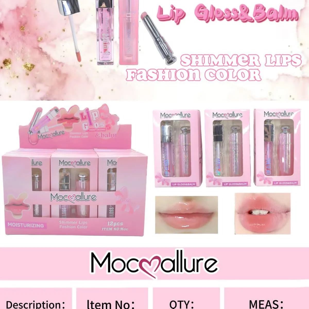 Lip Gloss & Lip Balm