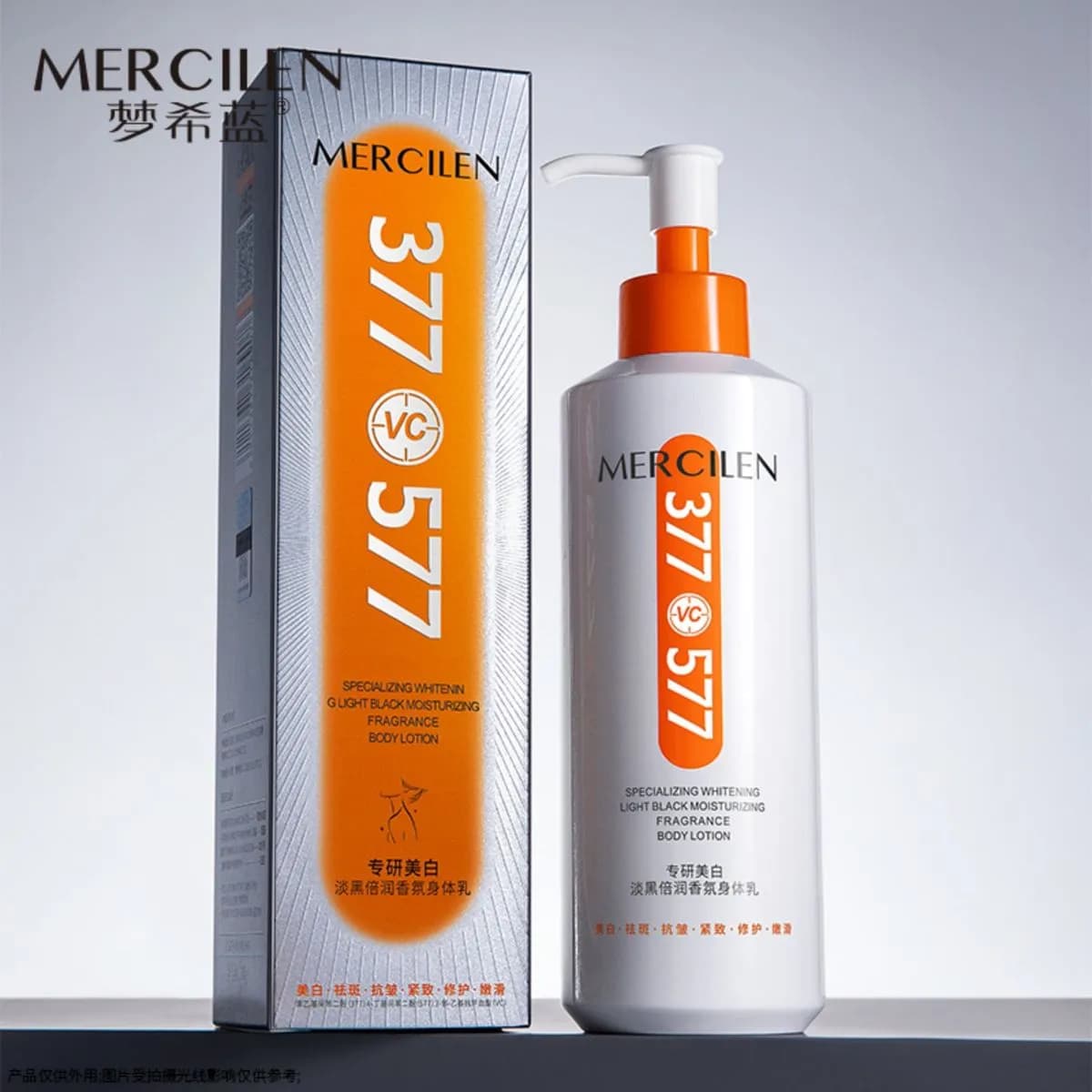 Balsam do ciała Mercilenen Body Lotion 377VC pompa