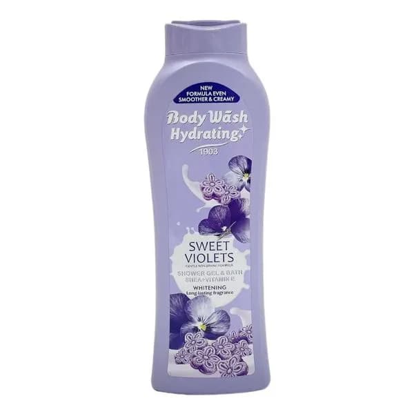 Body Wash Hydrating Sweet Violet 500ml