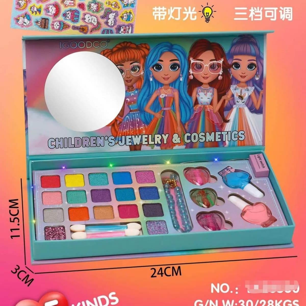 Zabawki Kosmetyki dla Dzieci LED