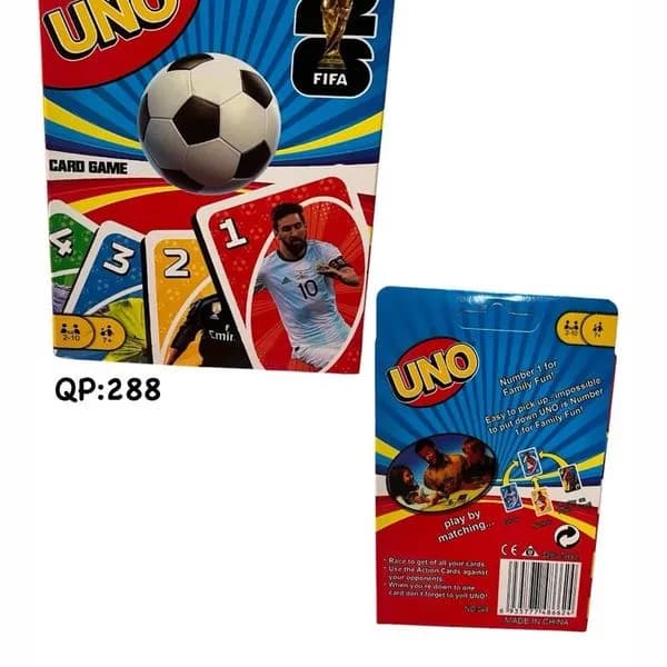 Karty UNO FIFA World Cup Piłka Nożna