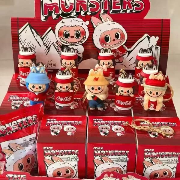 Blind Box Brelok Labubu The Monsters Coca-Cola Vinyl 12szt