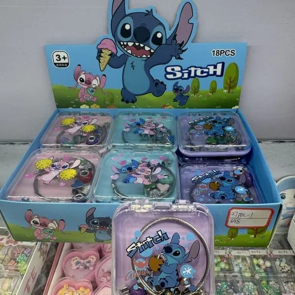 Bransoletki Stitch z Charmsami dla Dzieci, 18 szt.