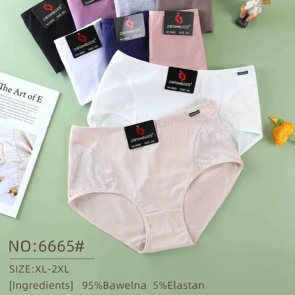 Majtki damskie Dormimodes NO:665S XL-XXL 95% bawełna