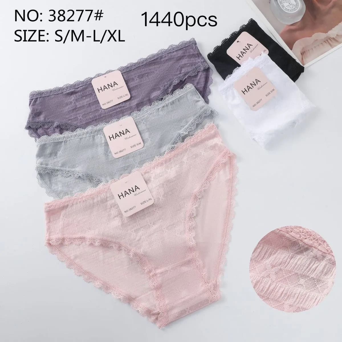 Majtki damskie HANA S/M-L/XL 5 kolorów