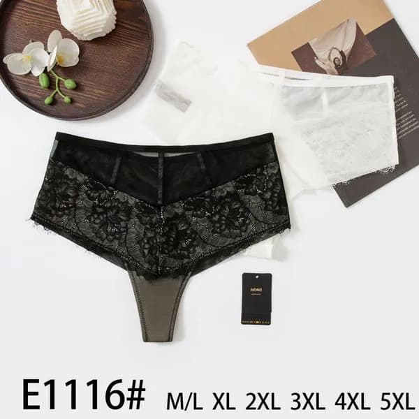 Majtki damskie koronkowe E1116# M/L-XL-5XL
