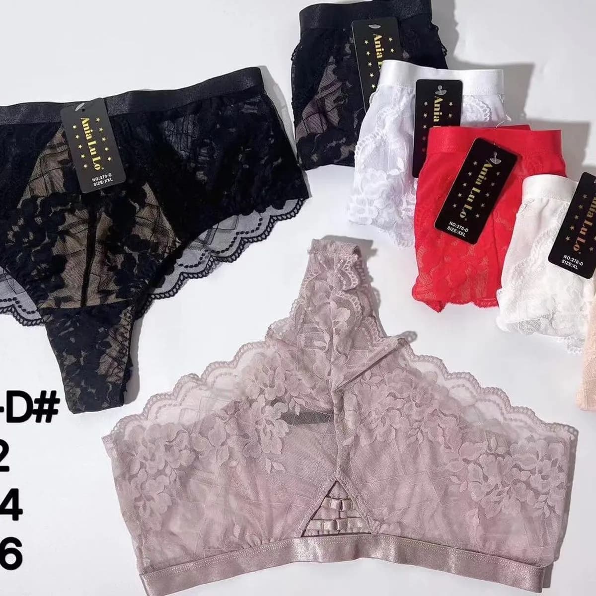 Majtki damskie koronkowe No.270-D XL-32/34/36