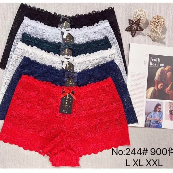 Majtki damskie koronkowe XL XXL No.244#9000#