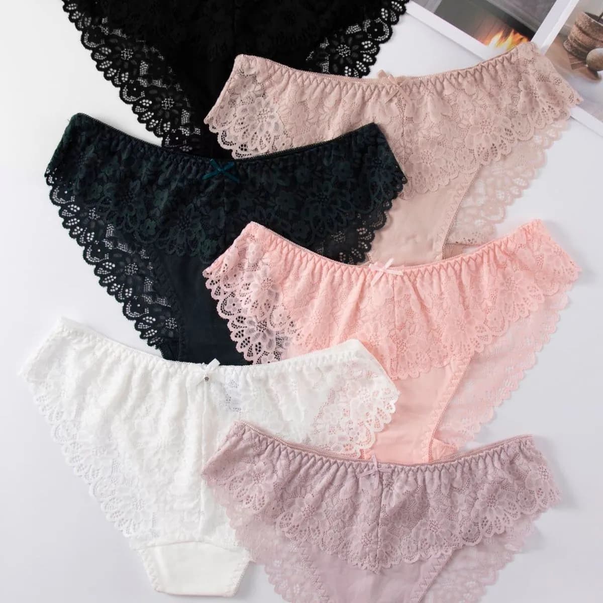 Majtki damskie Finella koronkowe M L XL WNS80199