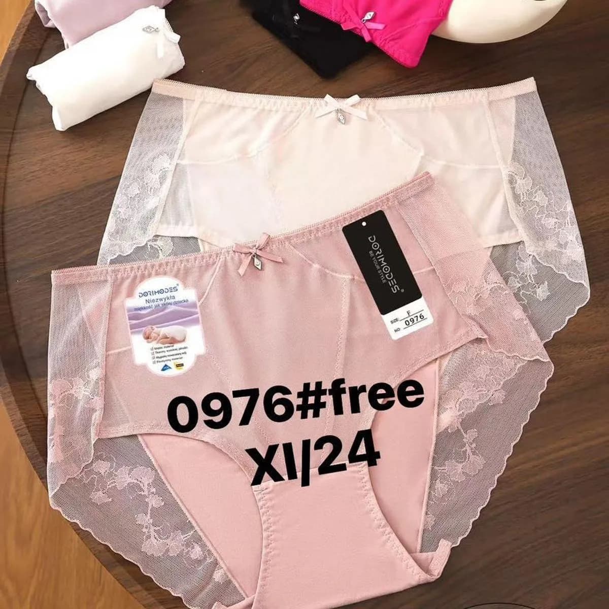 Majtki damskie DORIMODES 0976 free size XL/24szt