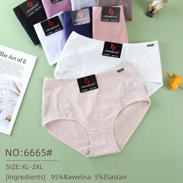 Majtki damskie XL-XXL Dormimodes 95% bawełna