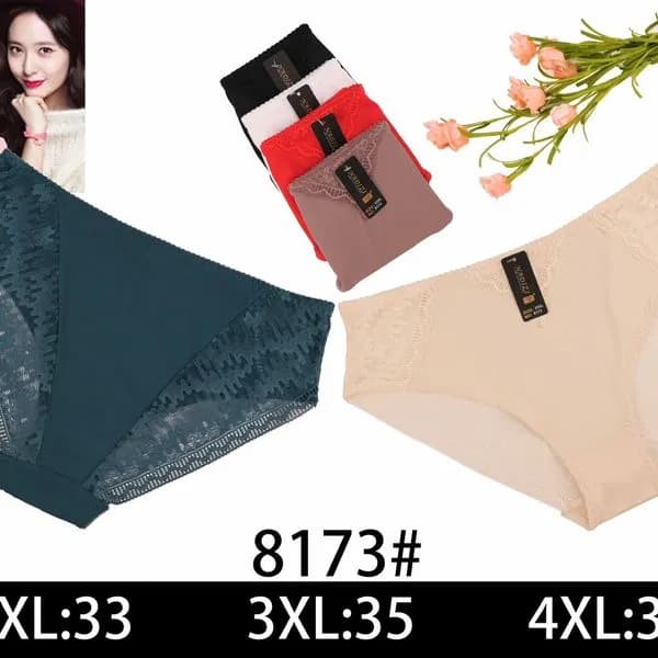 Majtki damskie koronkowe 8173# 2XL-4XL SKU 140925-36