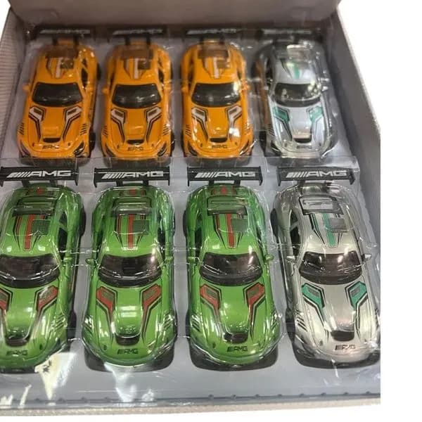 Metalowe Samochody na Baterie Świecące+ Dżwięk