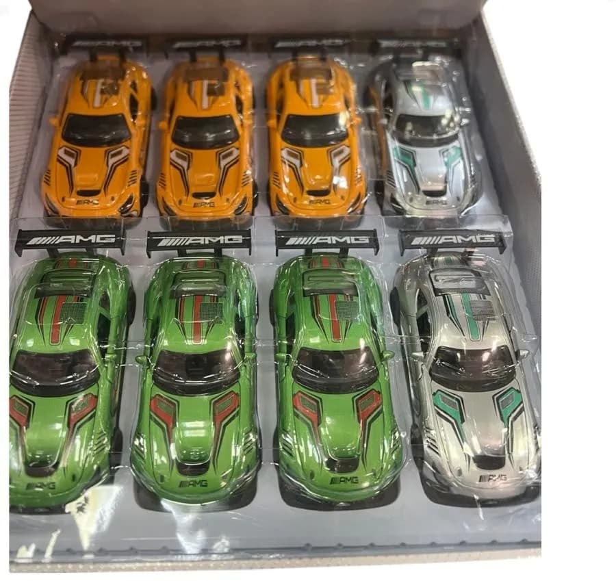 Metalowe Samochody na Baterie Świecące+ Dżwięk