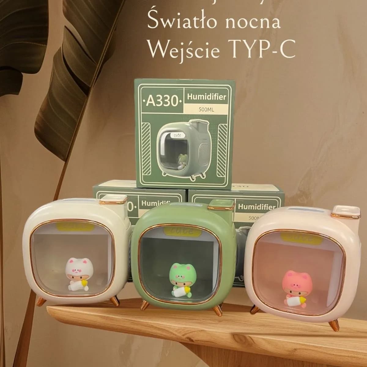 Nawilżacz Powietrza Światłem