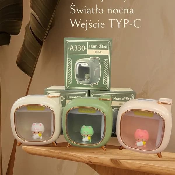 Nawilżacz Powietrza Światłem