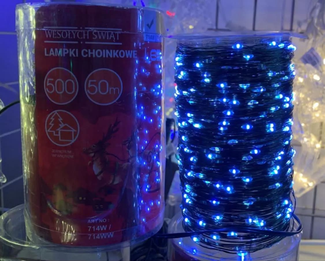 Lampka 500LED 50metr