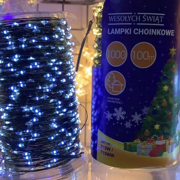 Lampka 1000LED 100metr