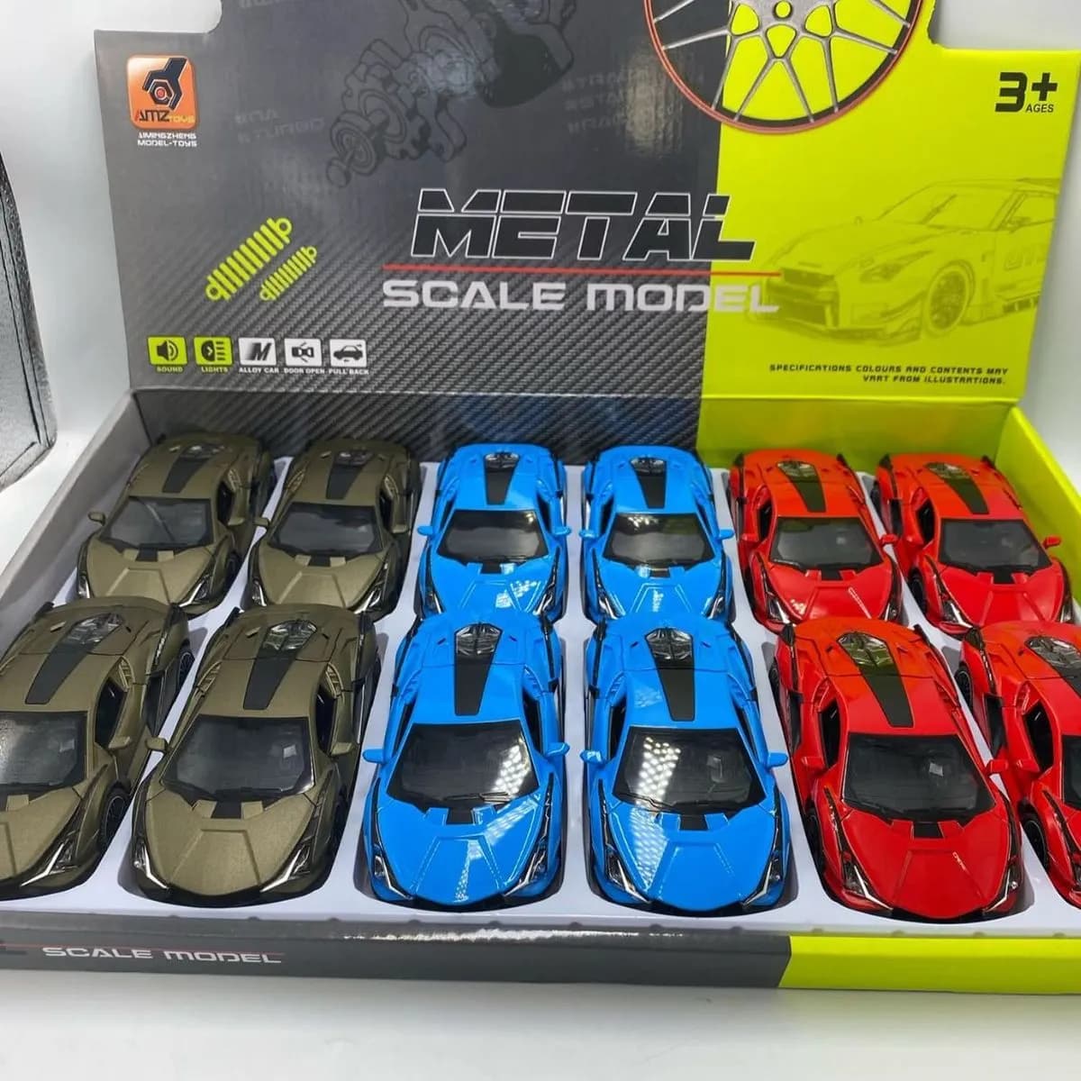 Zabawki Samochód Metal Scale Model