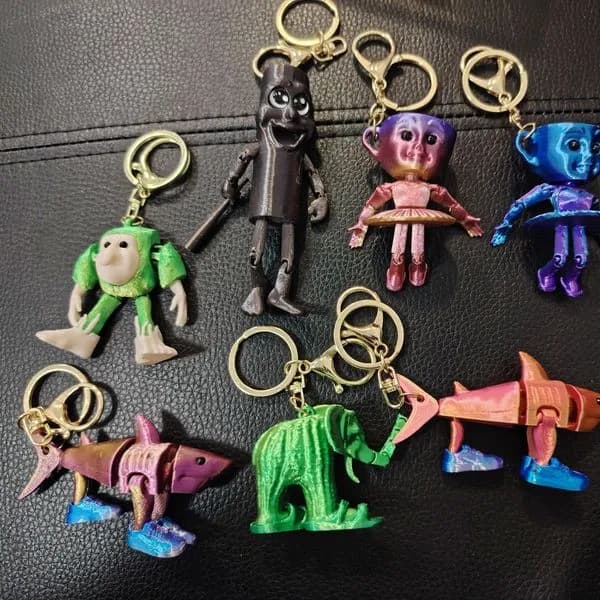 Klocki Brainroot 3D brelok figury 3D