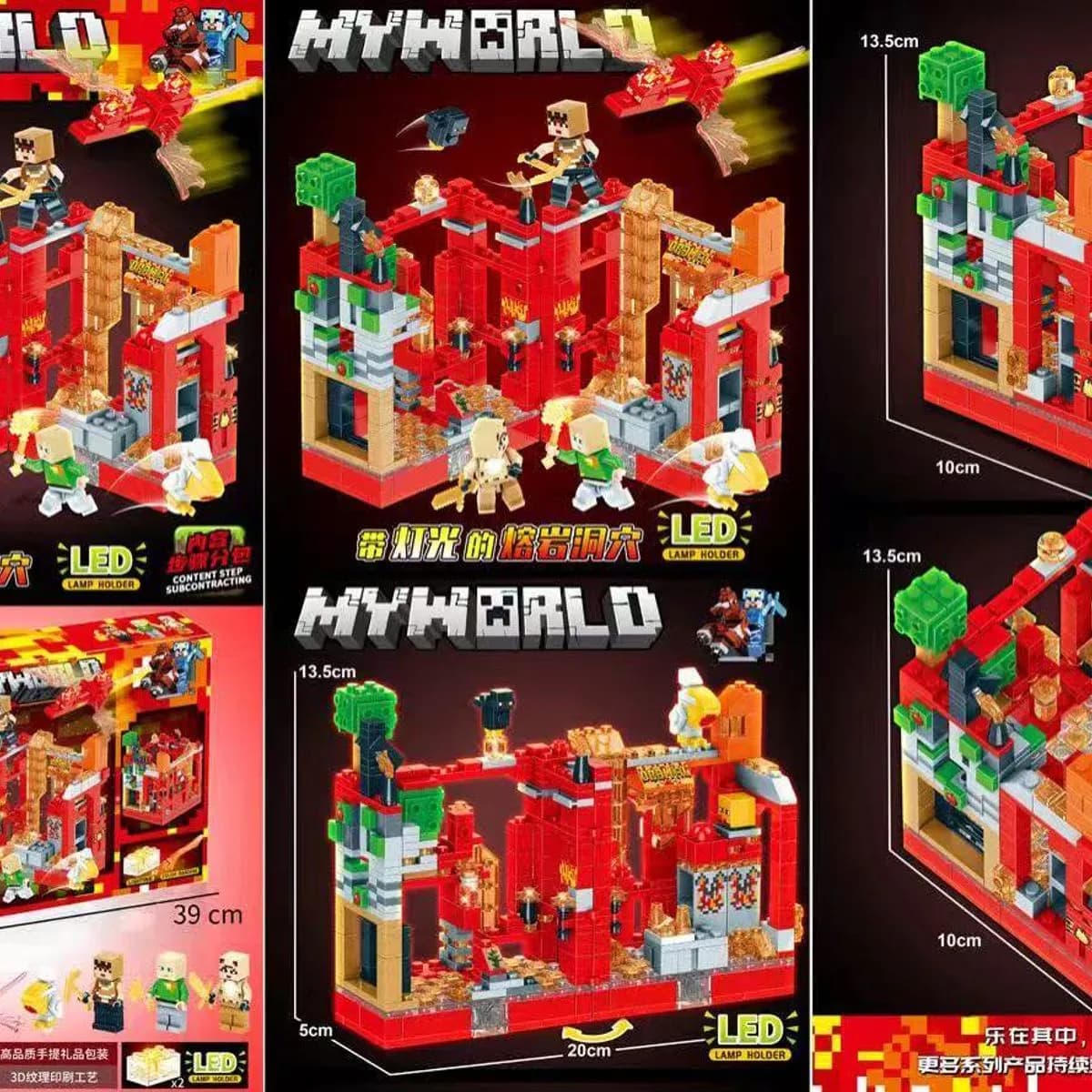 Zabawki Klocki Magnetic My World