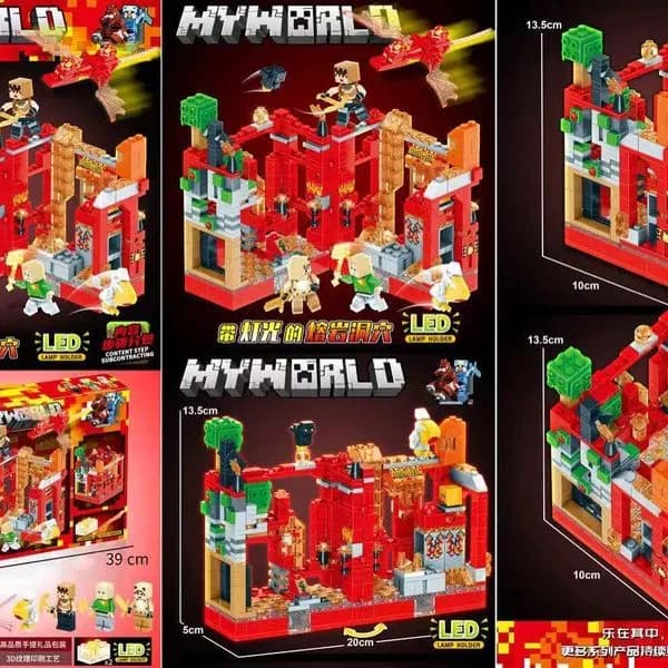 Zabawki Klocki Magnetic My World