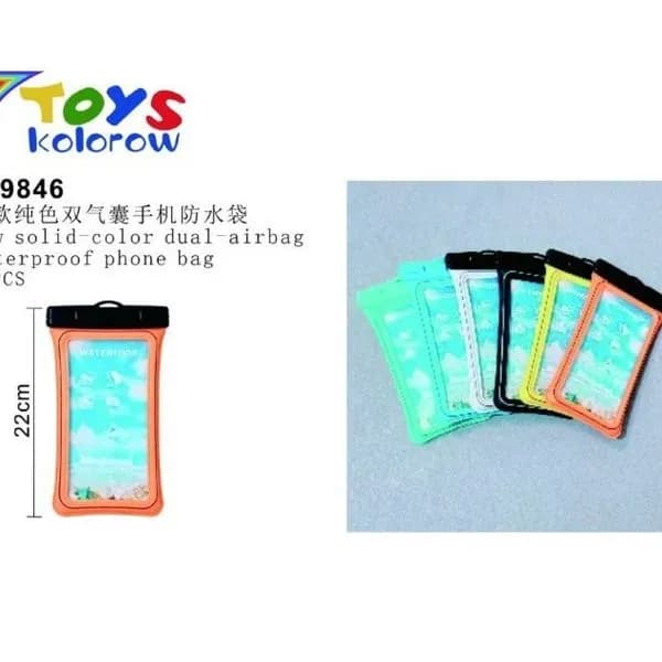 Wodoodporna torba na telefon 10x22 cm, 10 szt