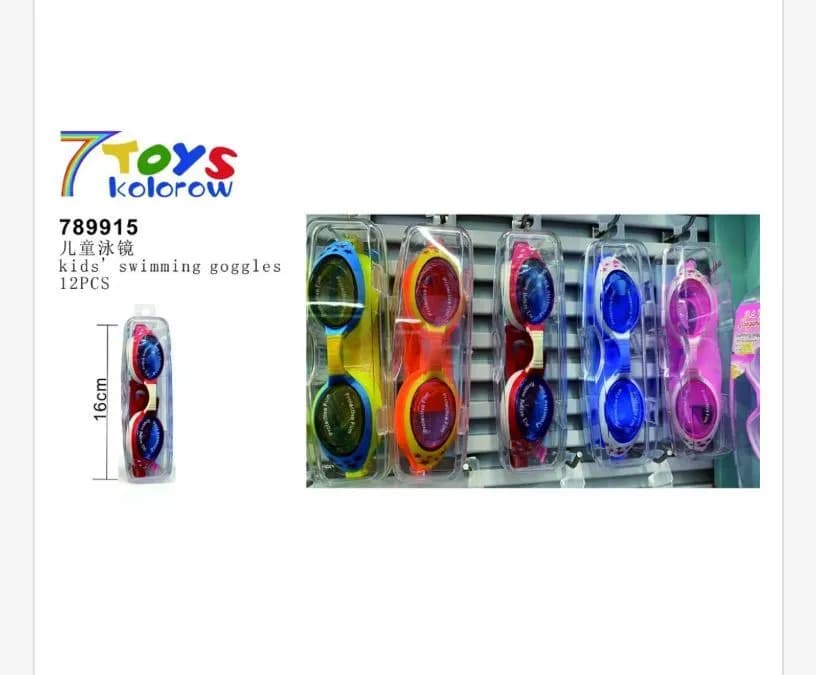 Okulary pływackie dla dzieci 78915 kolorowe