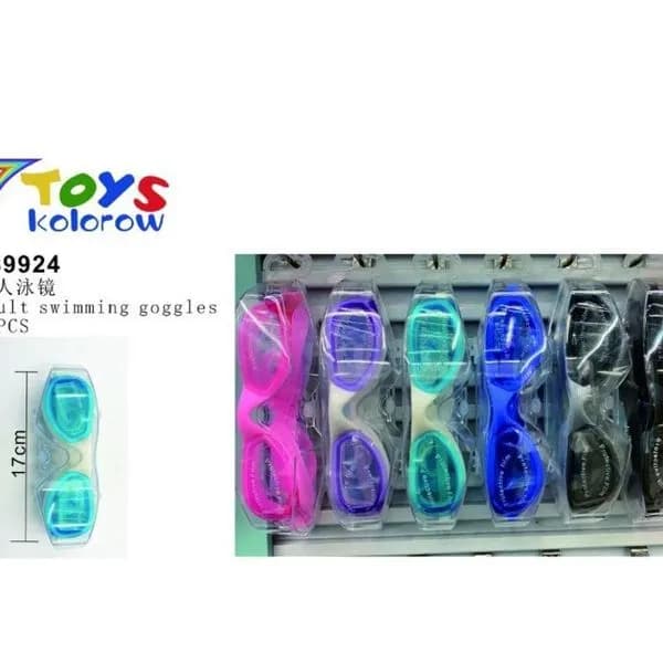 Okulary pływackie dla dorosłych 12 szt