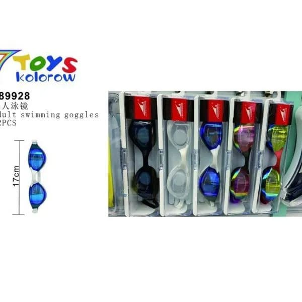 Okulary pływackie dla dorosłych 12 szt. 789628