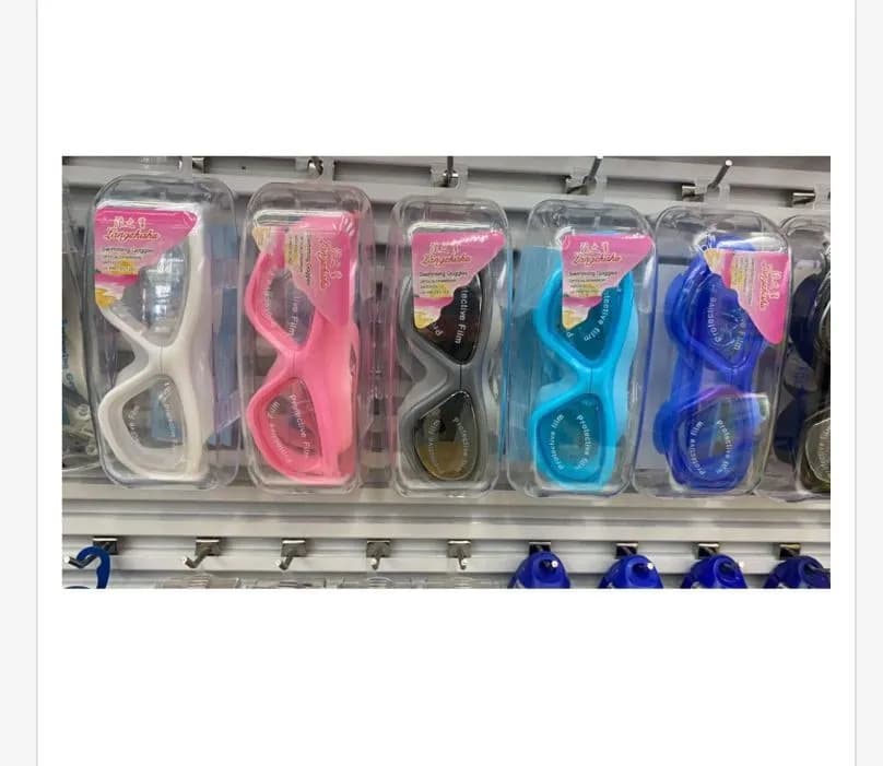 Okulary pływackie w 4 kolorach, zestaw 12 szt