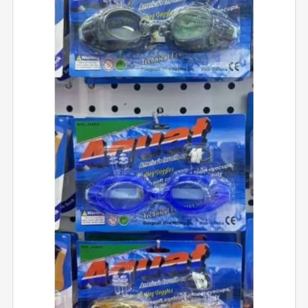 Okulary pływackie Aquasport zestaw 3 kolorów