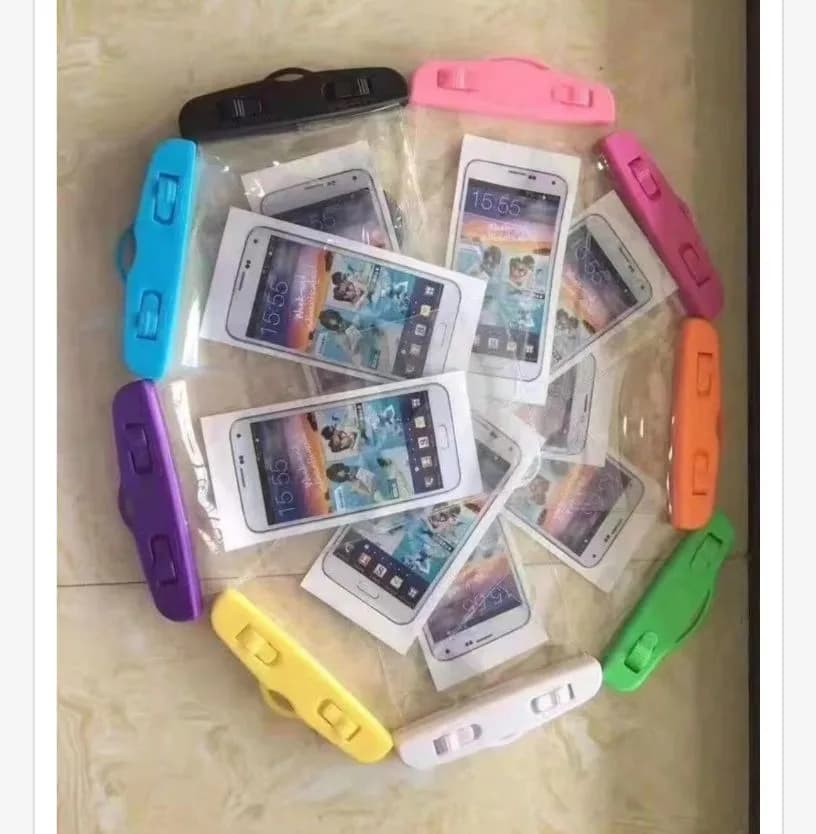 Wodoodporna torba na telefon z klipsem