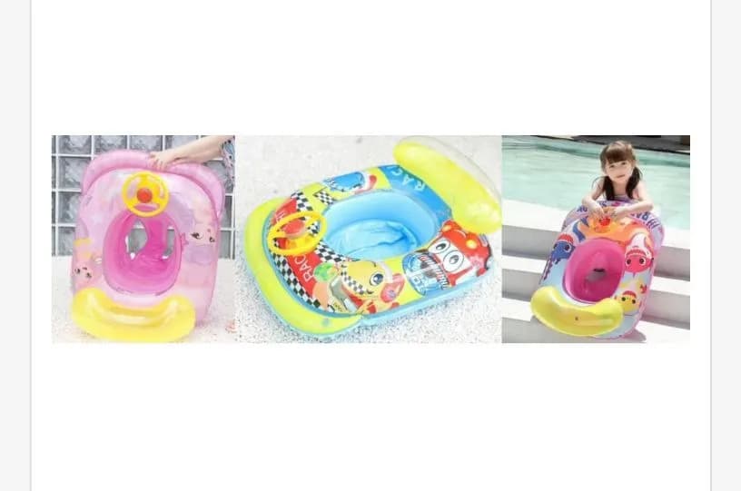 Dmuchane Zabawki do Pływania 85cm z Motywem Samochodowym