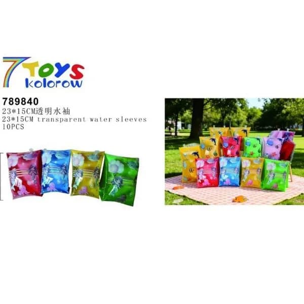 Dmuchane rękawy do pływania 23cm 7Toys kolorowe