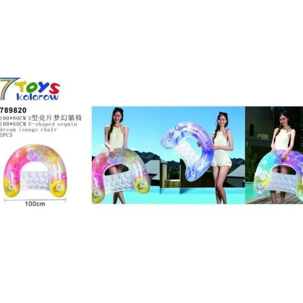 Dmuchane fotele do pływania 100cm 7 Toys