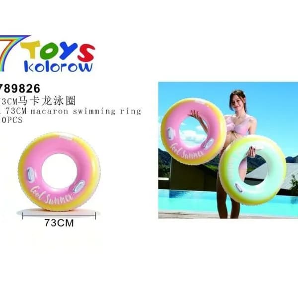 Dmuchane koła do pływania makaron 73cm
