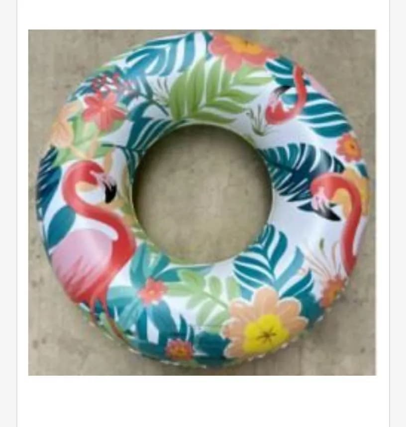 Dmuchany koło ratunkowe flaming 70cm