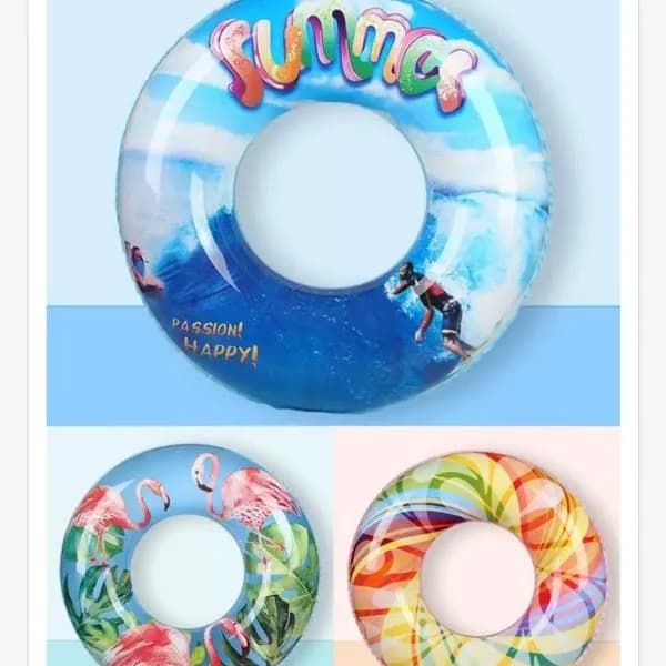 Dmuchane koła do pływania 90cm, motyw letni