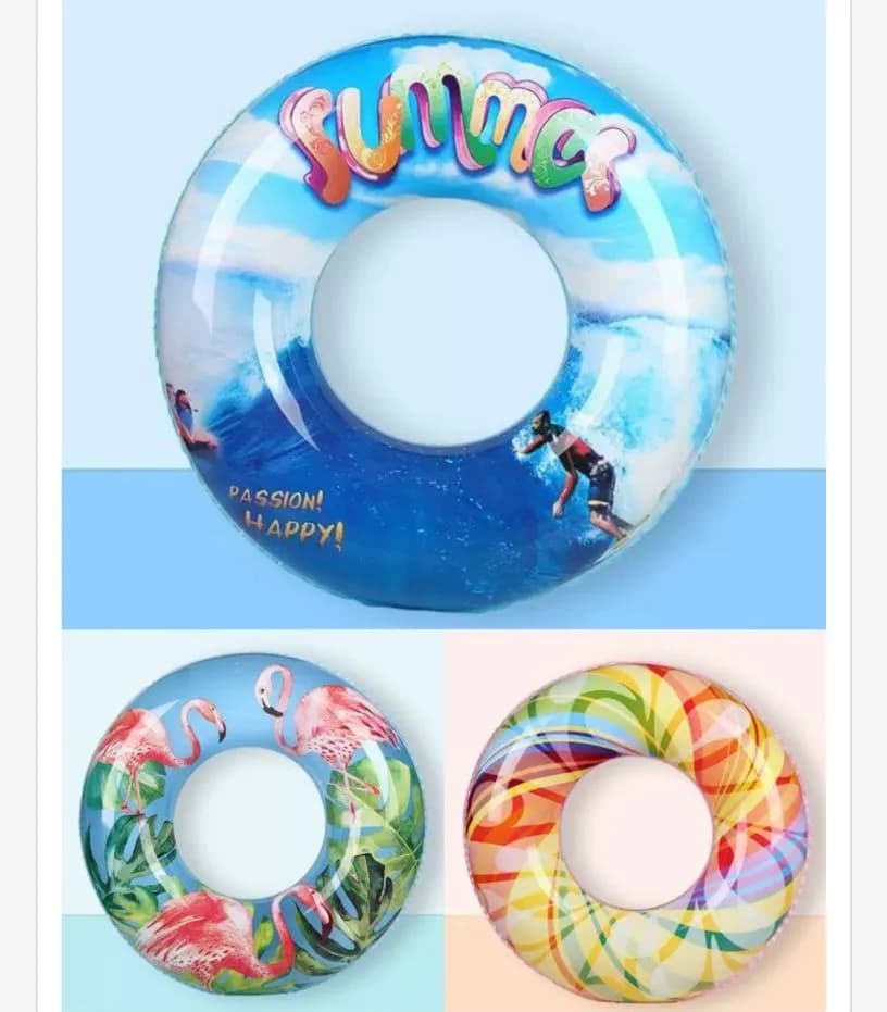 Dmuchane koła do pływania 90cm, motyw letni
