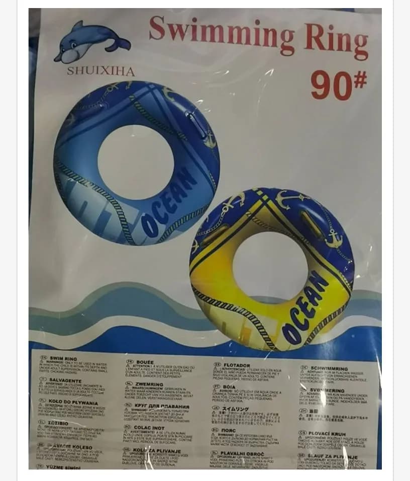Dmuchany Obroża Pływacka Swimming Ring 90cm