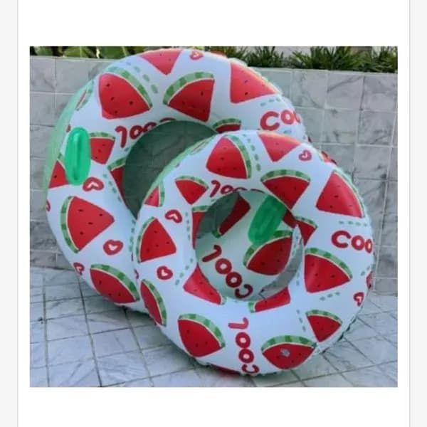 Dmuchany materac arbuz 70cm do pływania