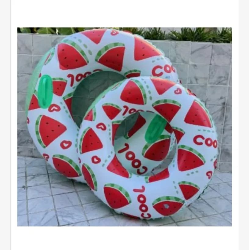 Dmuchany materac arbuz 70cm do pływania