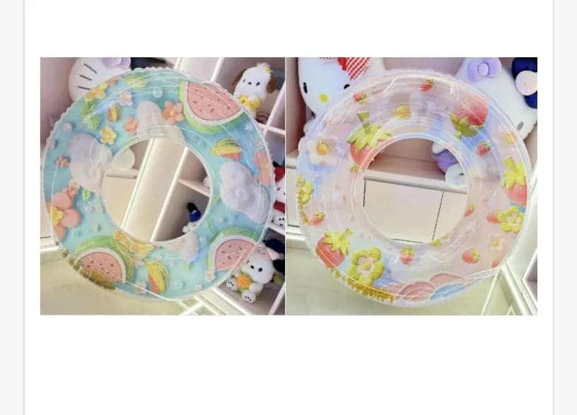 Dmuchane Zabawki do Pływania 60cm Arbuz Hello Kitty