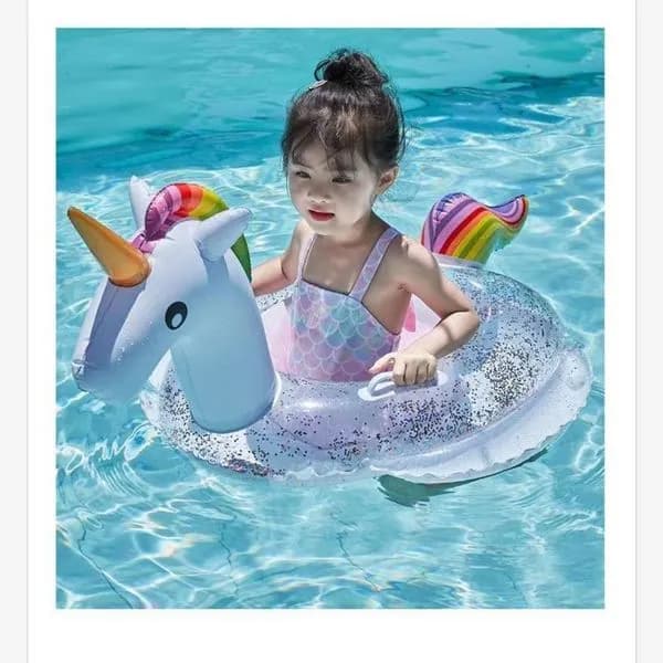 Dmuchany Unicorn 85cm do pływania