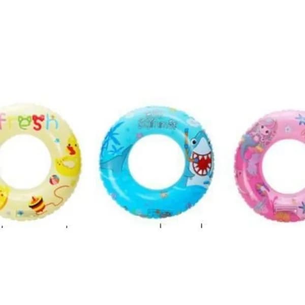 Dmuchane Zabawki do Pływania 70cm Kaczka Rekin Rybka