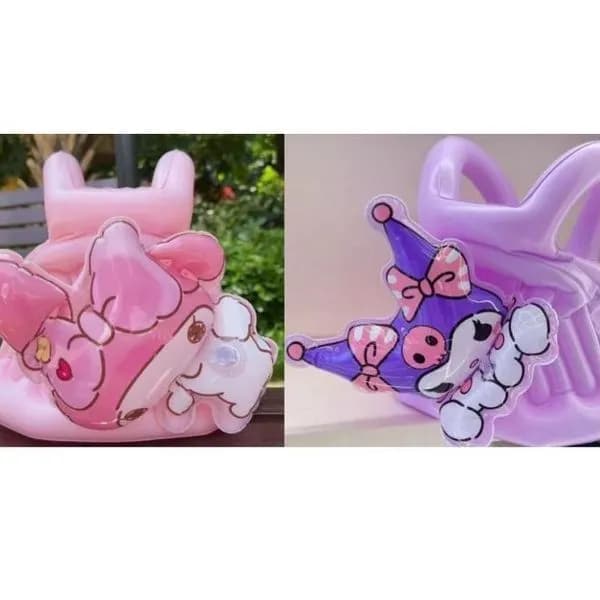 Dmuchane Zabawki do Pływania 39cm Kuromi & Cinnamoroll